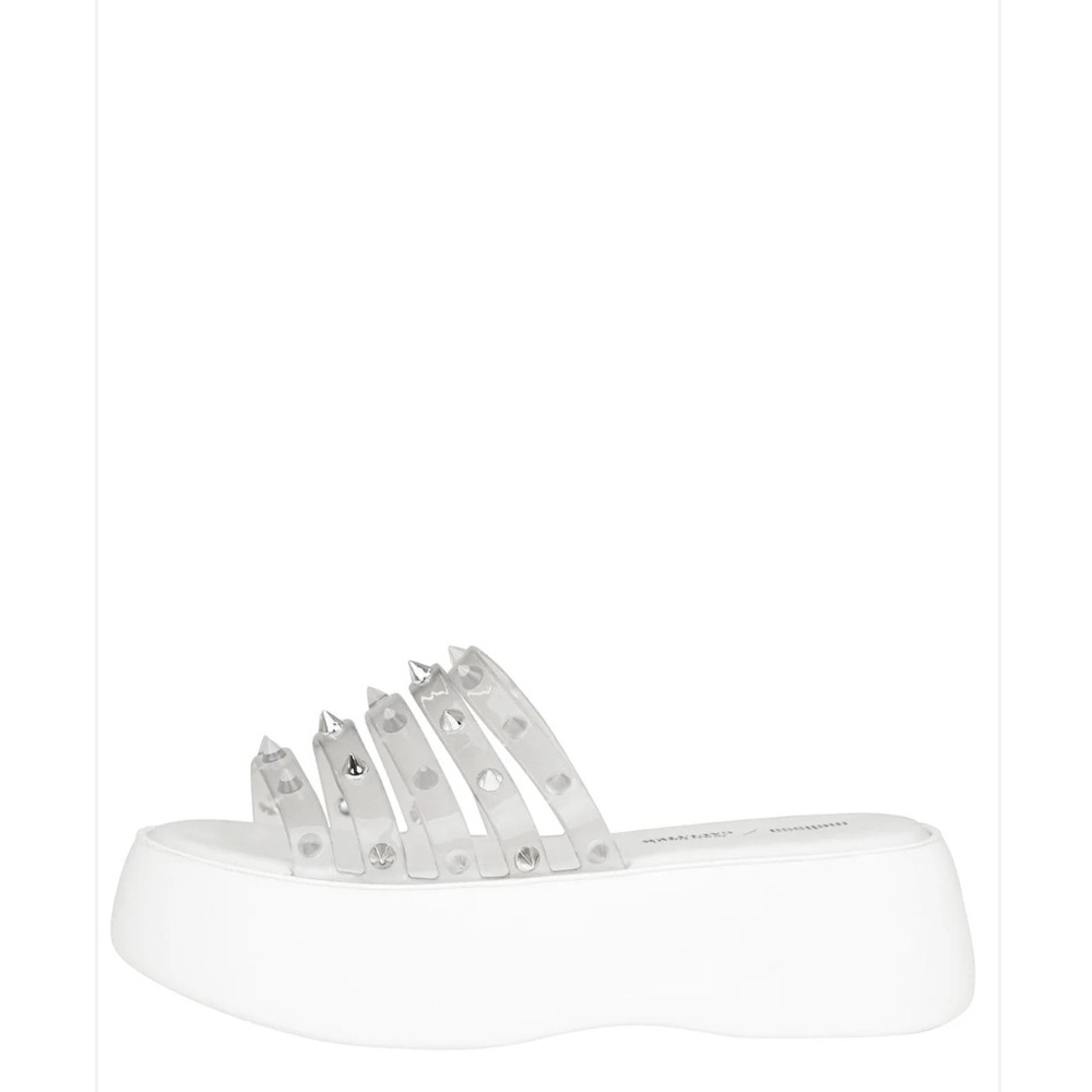 Jean Paul Gaultier x Melissa White Platform Sandals